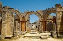St Simeon's column in northern Syria